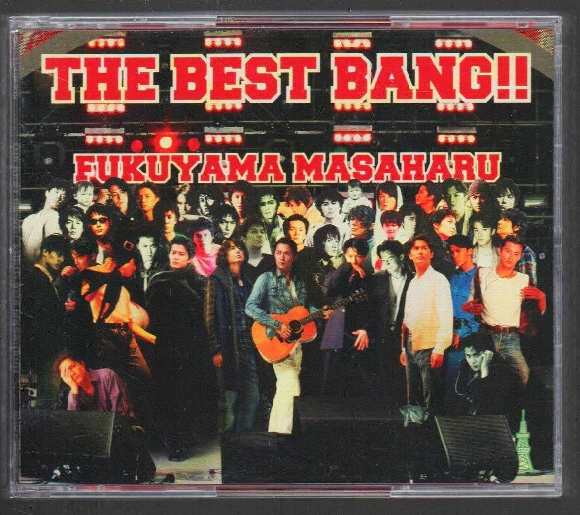 ■福山雅治■ベスト(4枚組)■「THE BEST BANG!!」■♪桜坂/虹/IT'S ONLY LOVE/HELLO/はつ恋/道標2010♪■品番:UUCH-9033■2010/11/17発売■_画像1
