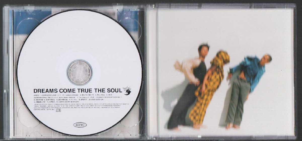 ■DREAMS COME TRUE(ドリカム)■リクエストベスト(2枚組)■「THE SOUL」■♪WINTER SONG♪■品番:ESCB-2075/6■2000/02/14発売■背帯付き■_画像4