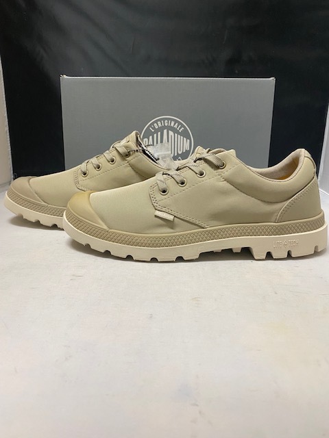 【訳あり新品】PALLADIUM PAMPA OX PUDDLE LIGHT + WPM 77293-261 TUFFET US9.0 27.0cm パラディウム パンパ ローカット タフェット_画像2