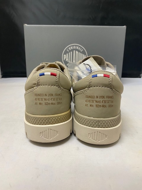 【訳あり新品】PALLADIUM PAMPA OX PUDDLE LIGHT + WPM 77293-261 TUFFET US9.0 27.0cm パラディウム パンパ ローカット タフェット_画像3