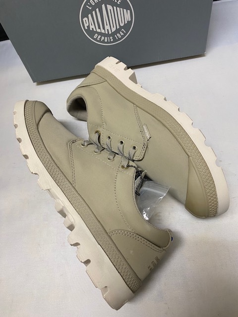 【訳あり新品】PALLADIUM PAMPA OX PUDDLE LIGHT + WPM 77293-261 TUFFET US9.0 27.0cm パラディウム パンパ ローカット タフェット_画像7