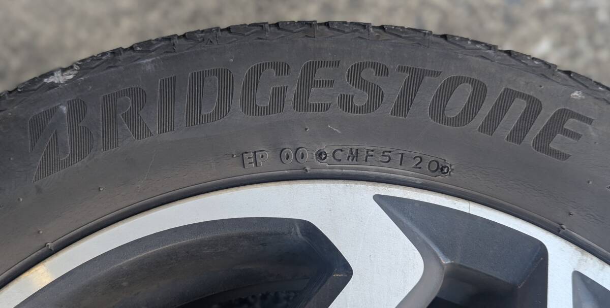スバル XV GT系 純正18インチアルミホイール＋ブリヂストン アレンザLX100タイヤ4本セット_画像6