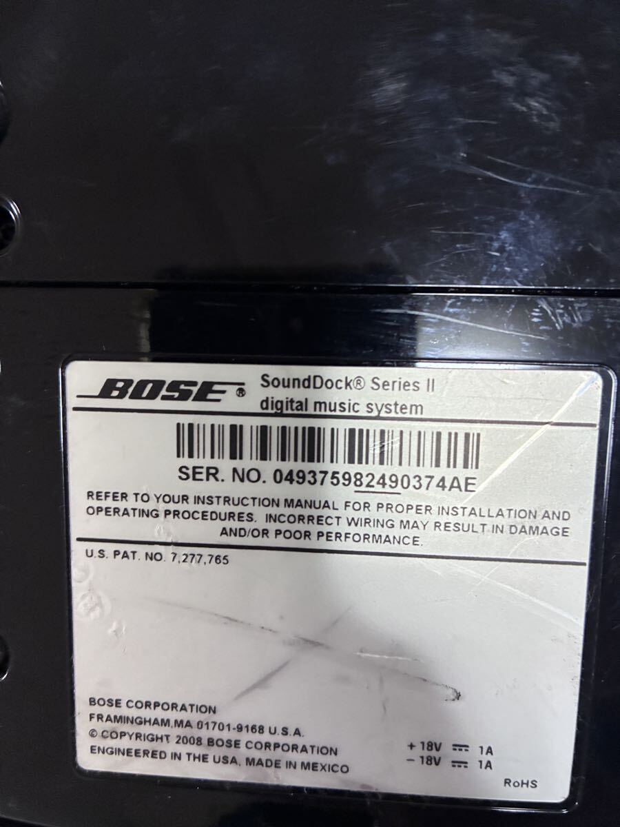 ボーズ　BOSE SoundDock II サウンドドック2 格安スタート_画像4