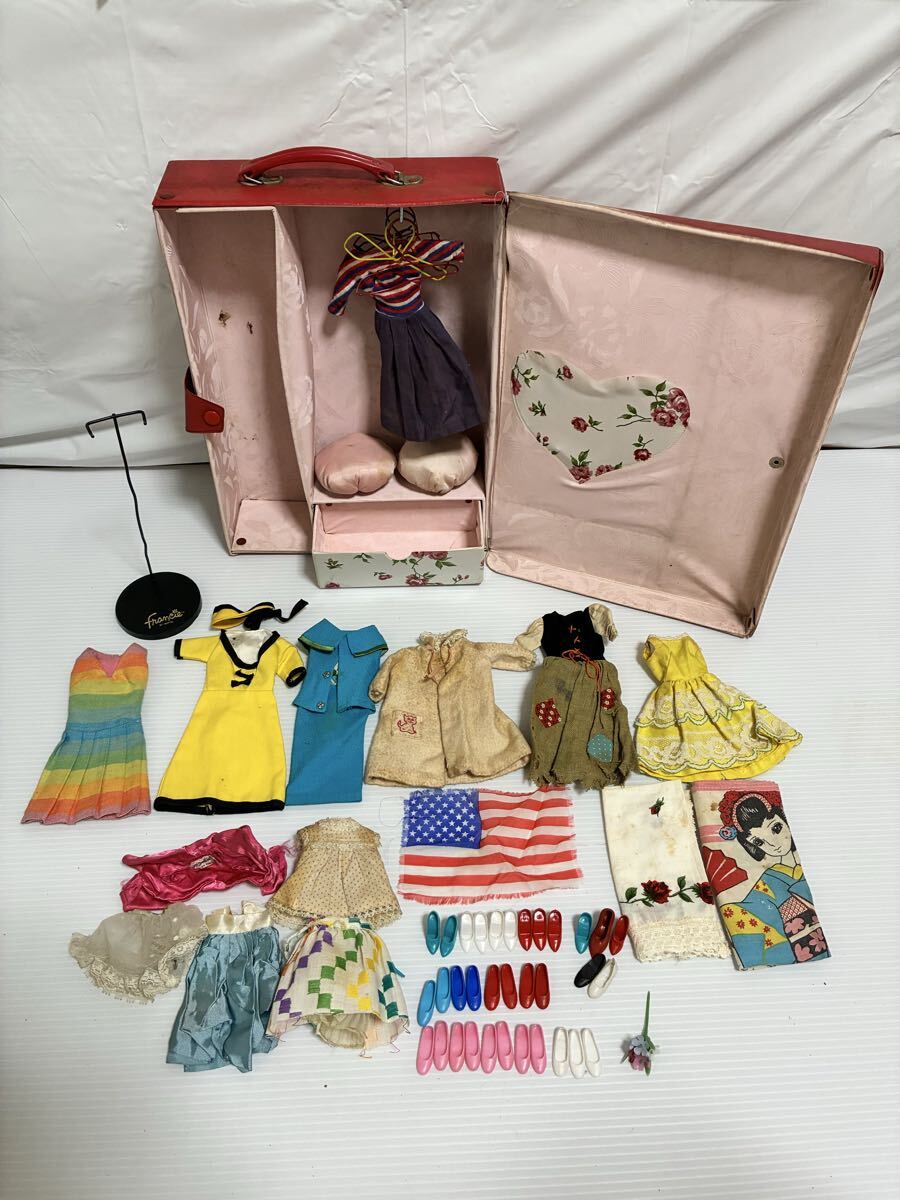 R301 当時物 MATTEL マテル バービー Barbie フランシー FRANCIE 1965年 SKIPPER サンディちゃん ドールケース付 旧タカラ 抱っこちゃん_画像6