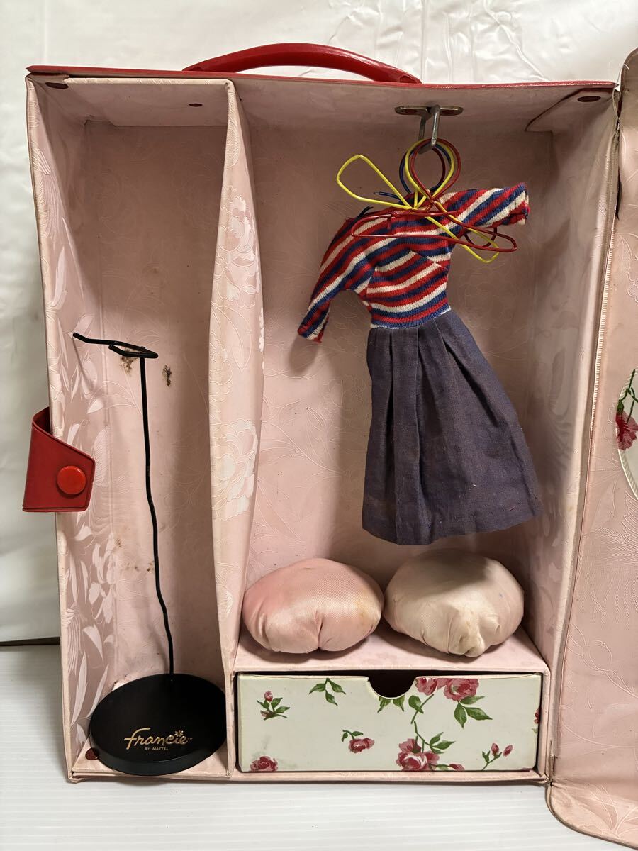 R301 当時物 MATTEL マテル バービー Barbie フランシー FRANCIE 1965年 SKIPPER サンディちゃん ドールケース付 旧タカラ 抱っこちゃん_画像7
