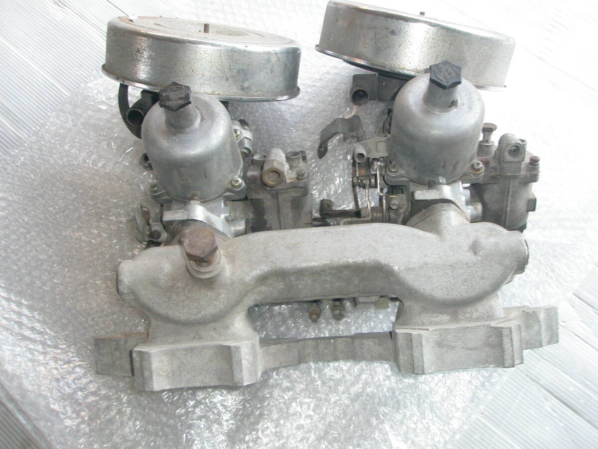 車種 不明 SUツイン キャブレター いすず用? 画像で判断できるかたどうぞ。サイズに関する質問はご遠慮ください。117クーペ _画像2