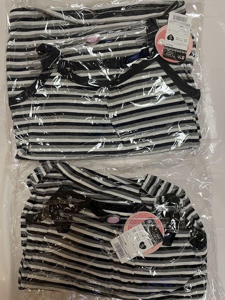 【新品20点】 GU レギンス キャミソール まとめ売り 長期保管品 インナー 婦人 トップス ボトムス黒 ピンク 旧ロゴ レトロ 洋服 衣類 S M_画像8