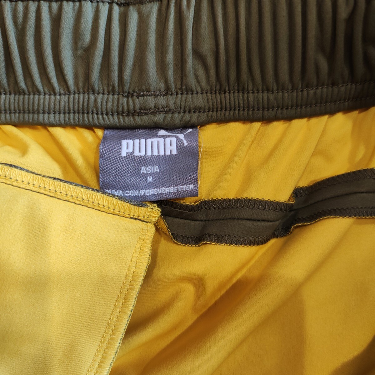 新品　プーマ　PUMA　防寒　ストレッチパンツ　M　シャカパン　 ジョガーパンツ カーキ_画像5