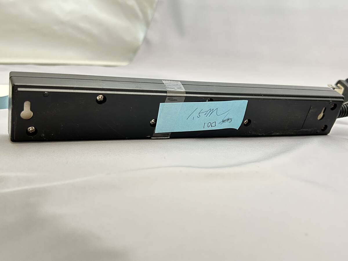 ⑧ 電源タップ 10個口 1.5m タップ タップスイッチ 延長コード OAタップ 黒_画像5