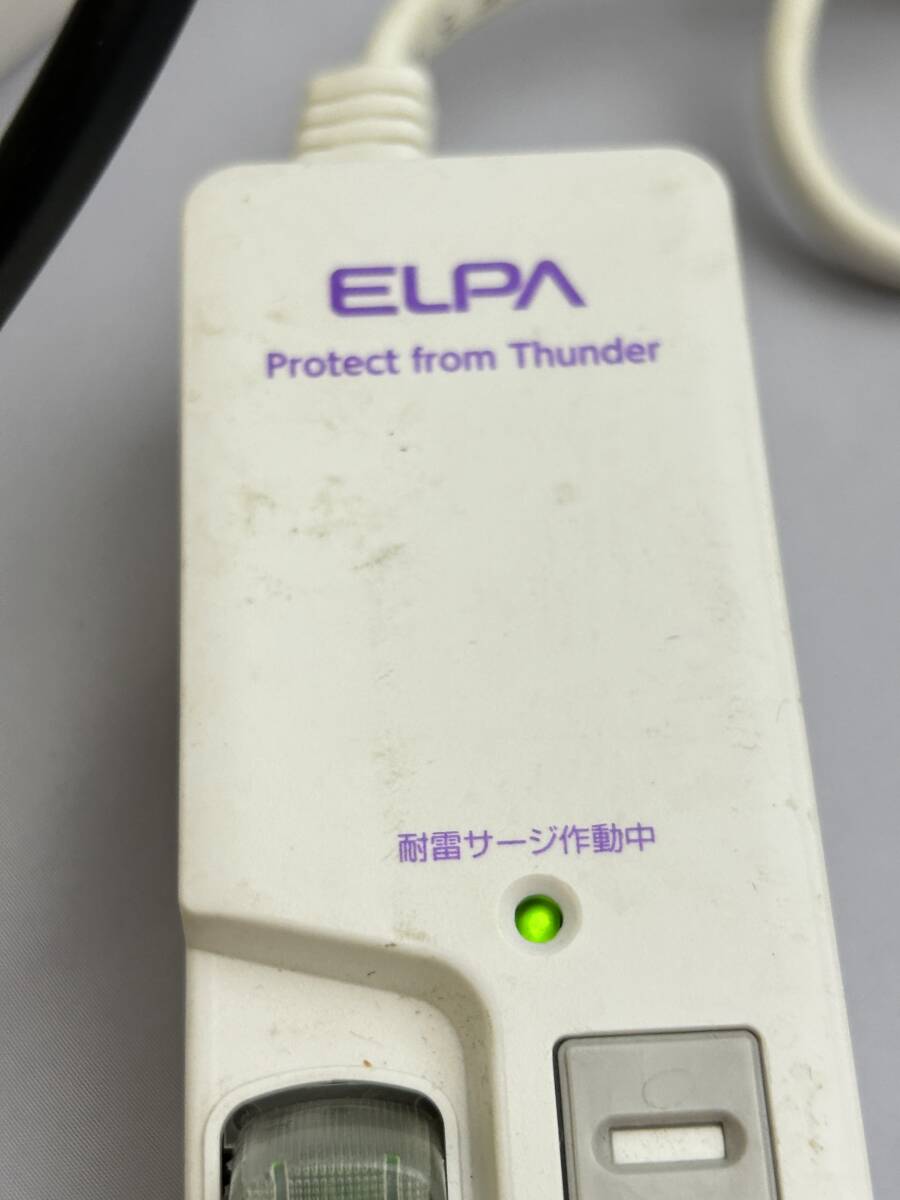 ⑥ ELPA 電源タップ 6個口 5m タップ タップスイッチ 延長コード OAタップ_画像3