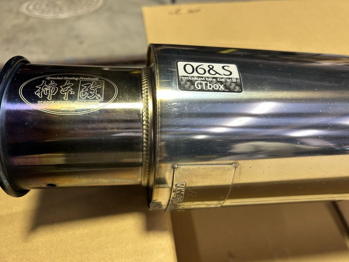 トヨタ　アルファード ベルファイア 20系　柿本　 GTbox06&S マフラー　車検対応　美品　格安売り切り！！ANH20 ANH25 ATH20_画像2