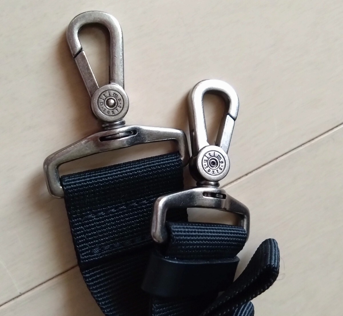 ace エース ultima tokyo ビジネスバッグの ショルダーストラップ 黒♪ストラップ 肩ひも ショルダーベルト_画像3