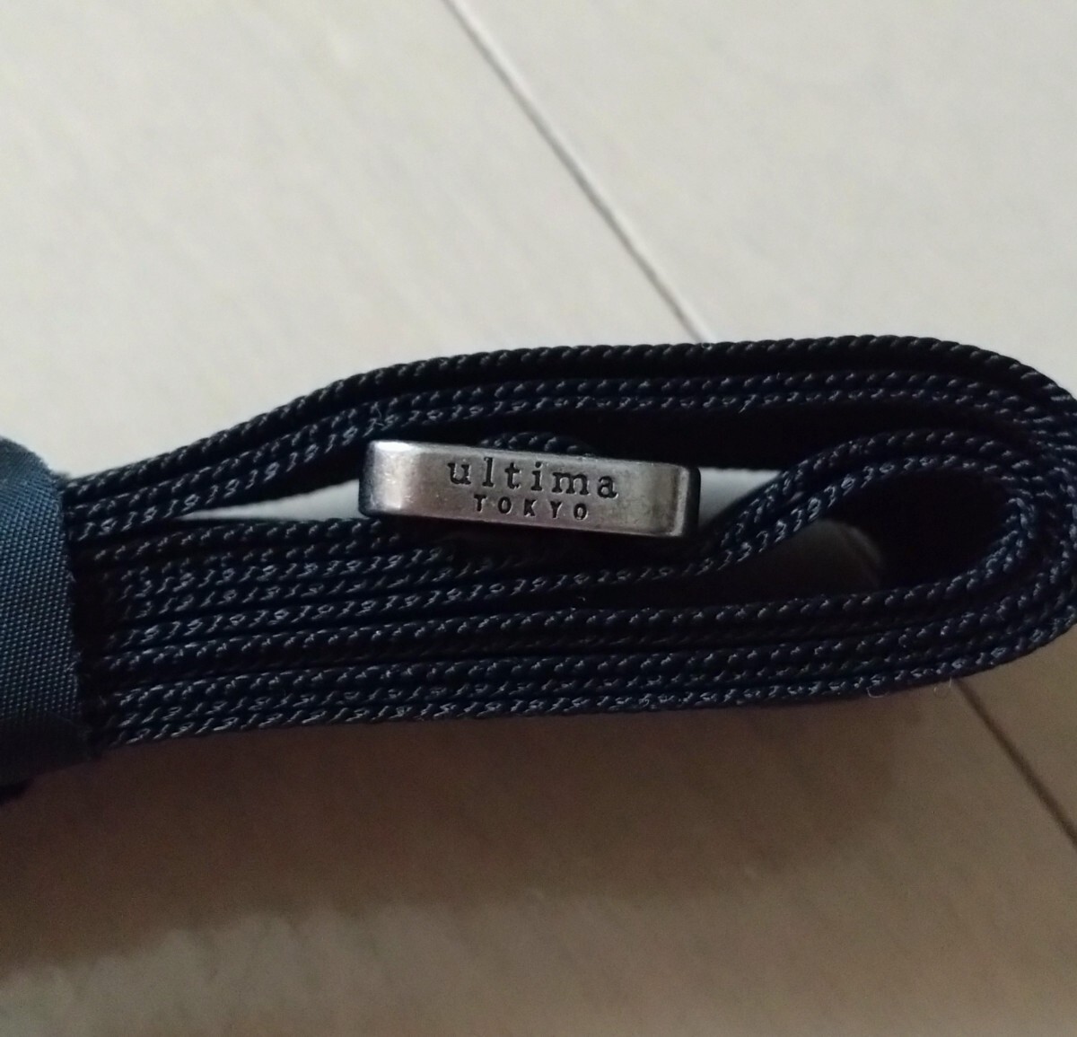 ace エース ultima tokyo ビジネスバッグの ショルダーストラップ 黒♪ストラップ 肩ひも ショルダーベルト_画像4