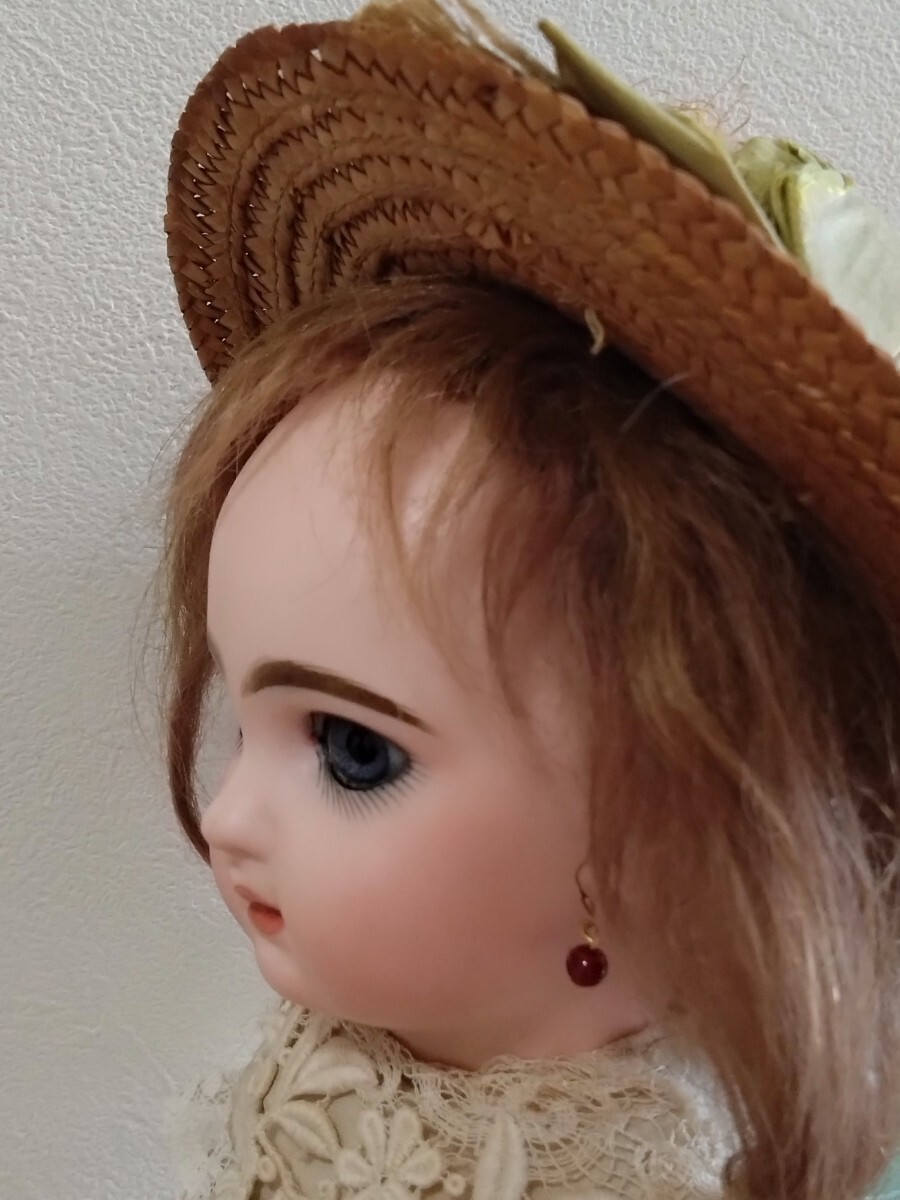 ♪小さな可愛いテートジュモー 4号 TETE JUMEAU♪アンティークドール ビスクドール 大きなゴーチェやエデンべべのお持たせにも ジュモー_画像5