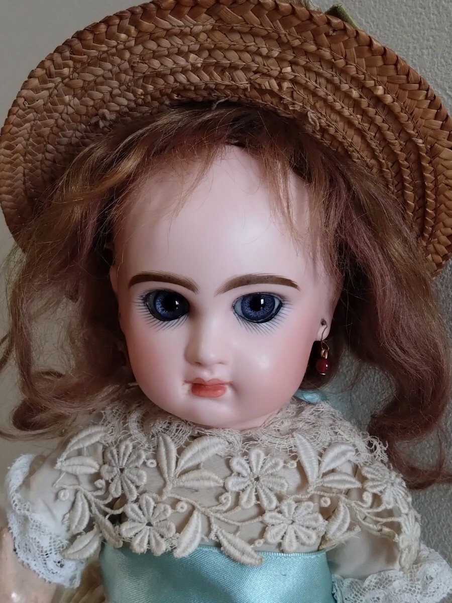 ♪小さな可愛いテートジュモー 4号 TETE JUMEAU♪アンティークドール ビスクドール 大きなゴーチェやエデンべべのお持たせにも ジュモー_画像6