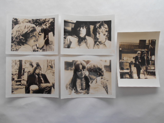 старый фильм steel фотография [ маленький .. мелодия ]5 листов конверт есть Mark *re Star Tracy * hyde Jack * wild юность произведение Showa Retro подлинная вещь 