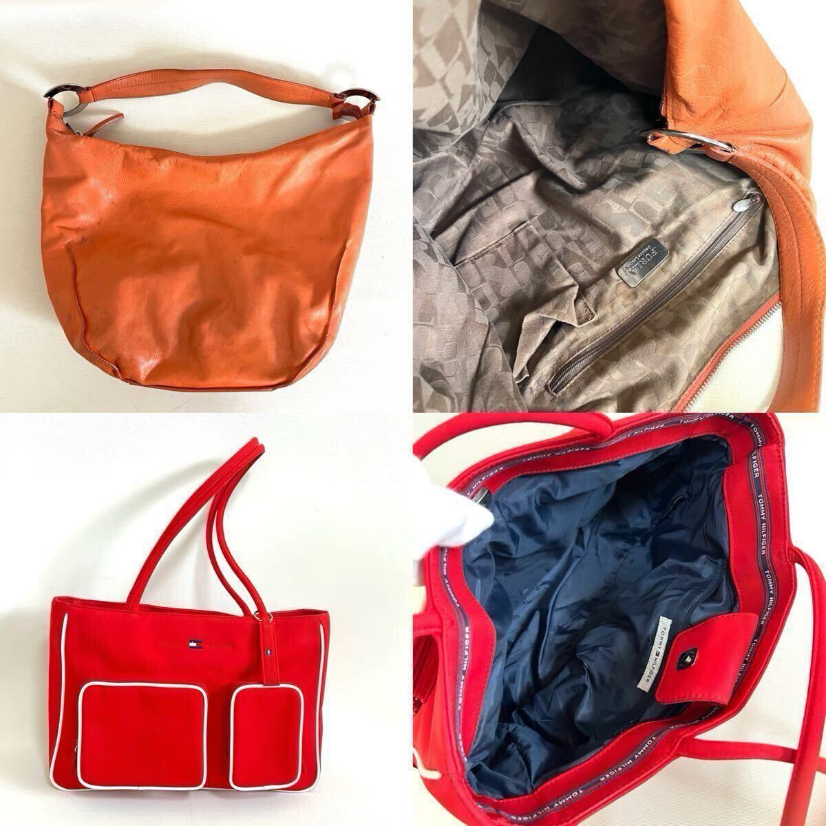 バッグまとめ 15点 トートバッグ ショルダーバッグ ボストンバッグ ヒロフ フルラ ロンシャン ヴァレンティノ POLO MALLET ランセル 他_画像6