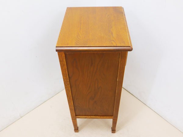 ◆三越 ブルージュ◆ 三越家具 高級家具 Brugge 5段チェスト 収納/電話台 10万_画像9