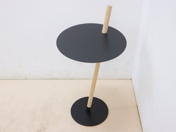 ◆展示品◆ galaxy ギャラクシー Ekornes エコーネス スカンディ 1000 リクライニングチェア＆オットマン/スツール サイドテーブル付 11万_画像10