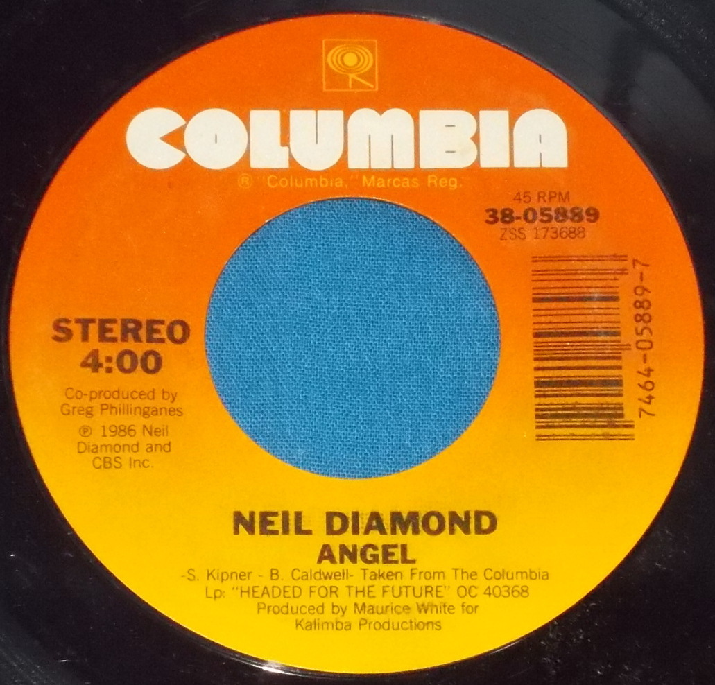☆7inch EP★US盤●NEIL DIAMOND/ニール・ダイアモンド「Headed For The Future/フォー・ザ・フューチャー」80s名曲!●_画像3