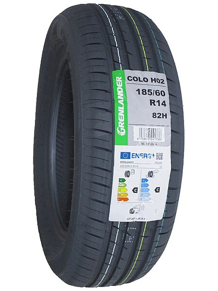 185/60R14 2本セット 2025年製造 新品サマータイヤ GRENLANDER COLO H02 送料無料 185/60/14_画像3