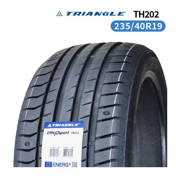 235/40R19 2025年製造 新品サマータイヤ TRIANGLE EffeX Sport TH202 送料無料 トライアングル 235/40/19_画像1