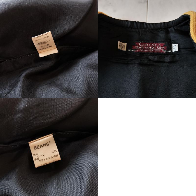 希少デザイン センチネラ ポケット付きポインテッドチマヨベスト 38 M メンズ CENTINEL POINTED VEST コンチョボタン ORTEGA's オルテガ_画像10