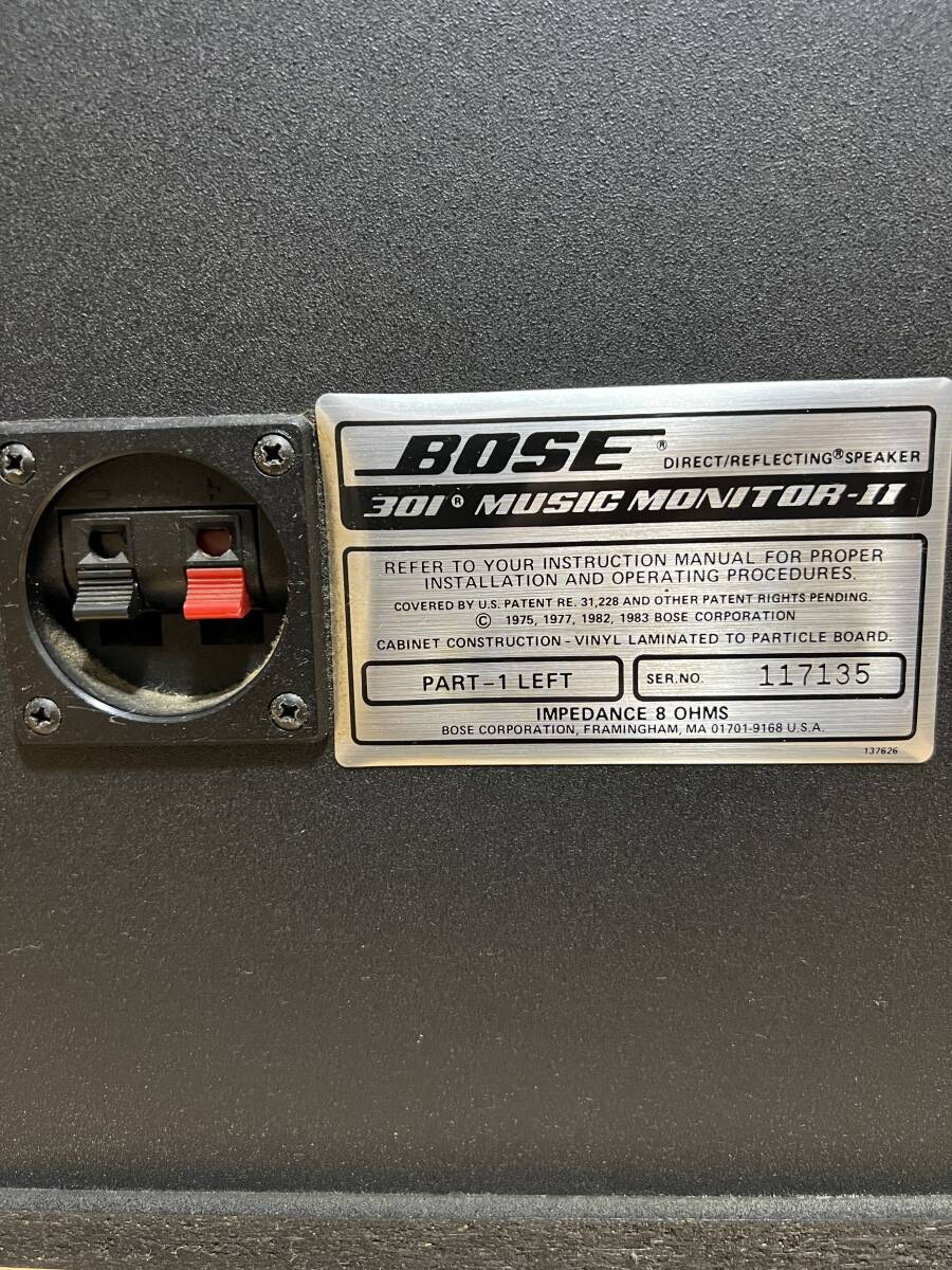 ◆◇BOSE 301 MUSIC MONITOR　LEFT×2　スピーカー◇◆_画像5
