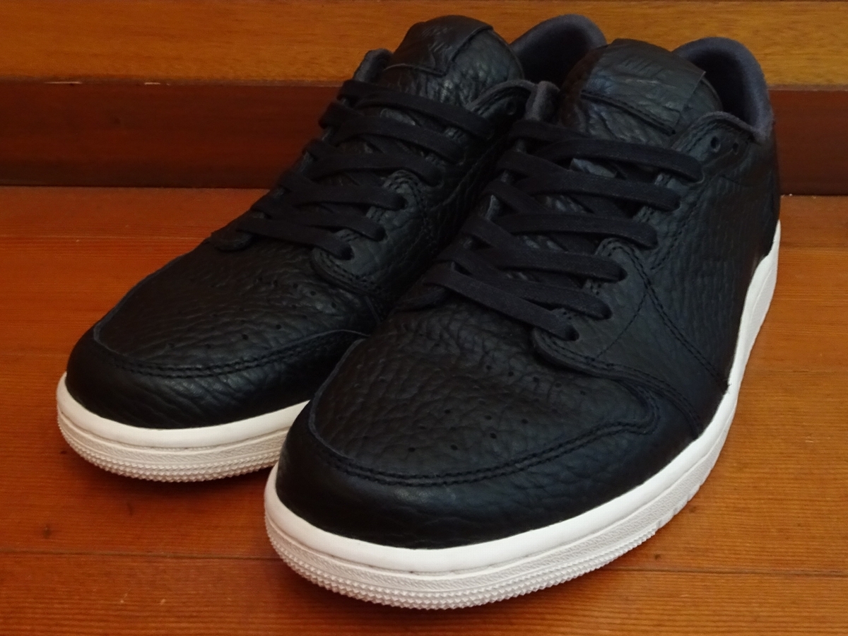 ★超美U★AIR JORDAN 1 RETRO LOW NS◆US9.5/ブラック★国内黒タグ◆エアジョーダンレトロNO SWOOSHノースウッシュ◆848775-005■og85_画像2