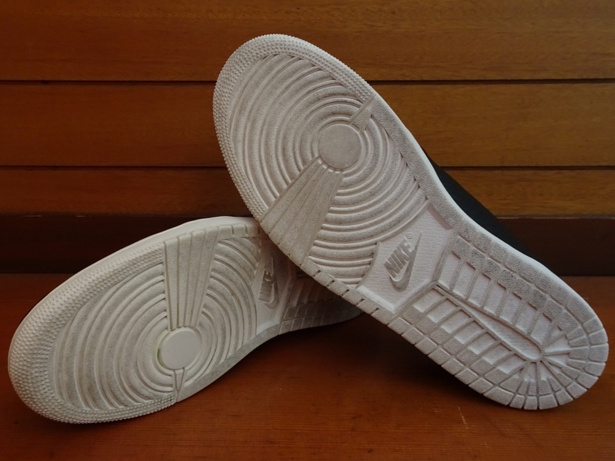 ★超美U★AIR JORDAN 1 RETRO LOW NS◆US9.5/ブラック★国内黒タグ◆エアジョーダンレトロNO SWOOSHノースウッシュ◆848775-005■og85_画像7