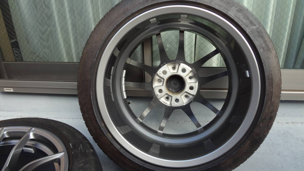 【即決：超希少】 鍛造 BMW M3 F80 M4 F82 純正 Vスポーク スタイリング 513M 9J/10J +29/+40 PCD120 5H 4本セット_画像4