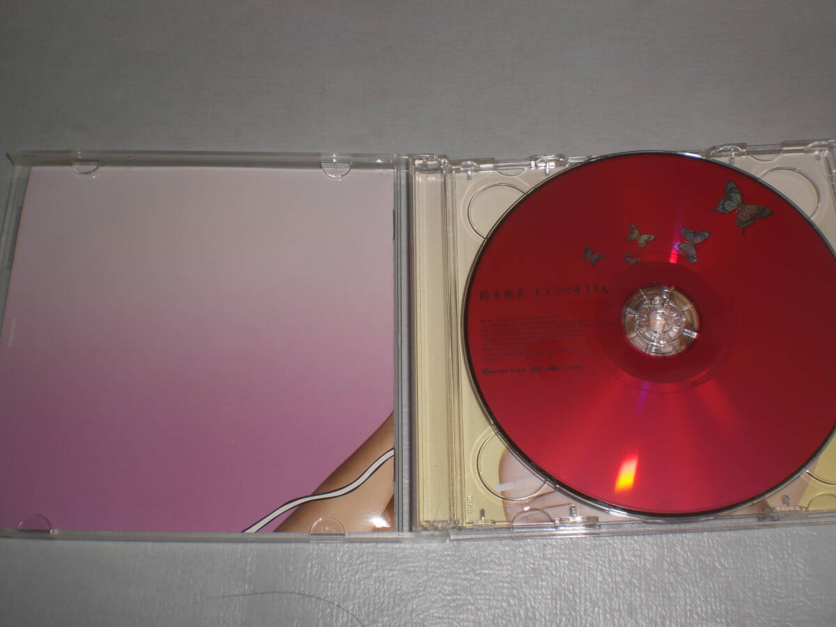 CD+DVD　鈴木亜美　初回限定盤　アルバム　CONNETTA　CDとDVDは美品_画像2