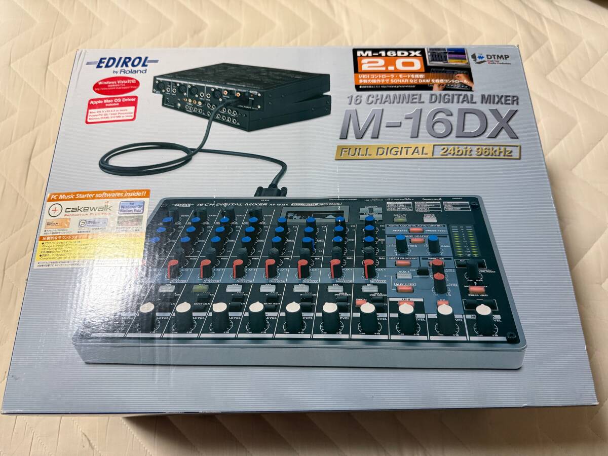 EDIROL by Roland M-16DX 16CH DIGITAL MIXER 中古動作品_画像1
