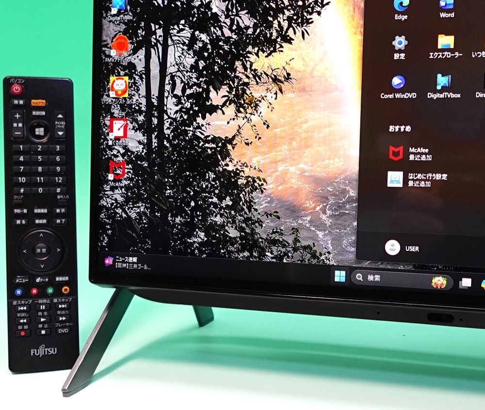 2023年◎FH77/G3 - 第11世代 Core i7・32GB (新品) ・SSD 1TB(Gen4/新品)+1TB・3波TV/W録・Wi-Fi 6・Blu-ray・Office2021・新品同様_画像9