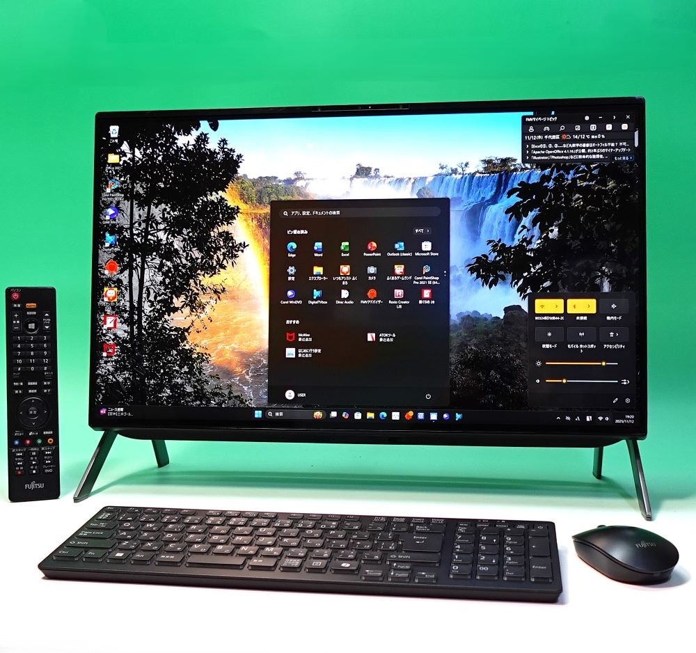 2023年◎FH77/G3 - 第11世代 Core i7・32GB (新品) ・SSD 1TB(Gen4/新品)+1TB・3波TV/W録・Wi-Fi 6・Blu-ray・Office2021・新品同様_画像1