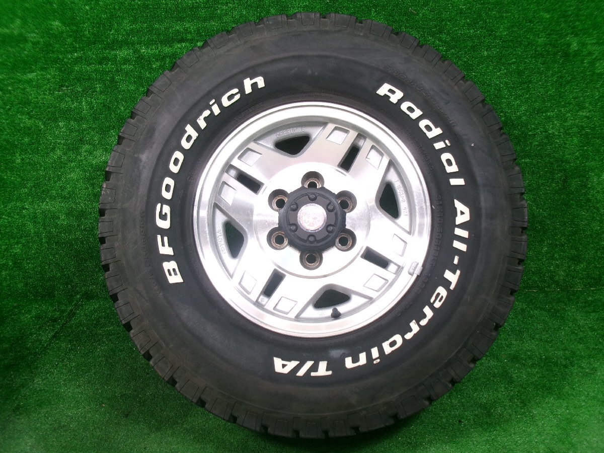 トヨタ アルミ ホイール 7JJ 6穴 PCD:139.7 ハイラックスサーフ 70 78 ランクルプラド 30×10.50R 15LT 4本_画像8