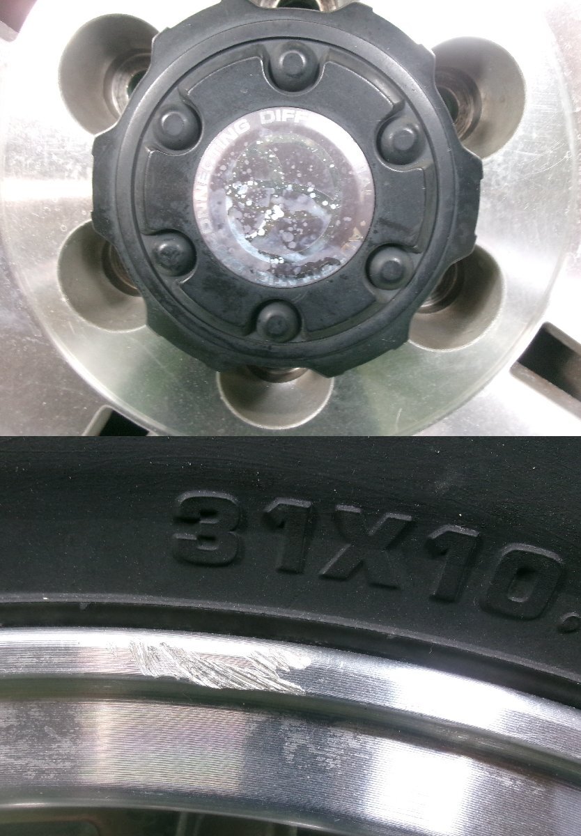 トヨタ アルミ ホイール 7JJ 6穴 PCD:139.7 ハイラックスサーフ 70 78 ランクルプラド 30×10.50R 15LT 4本_画像10