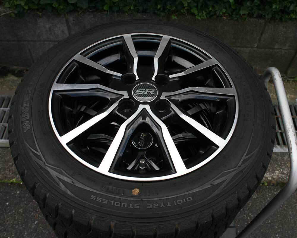 スタッドレスタイヤ ダンロップ 165/65R14 79Q タンク、ルーミー、他OEM車_画像7