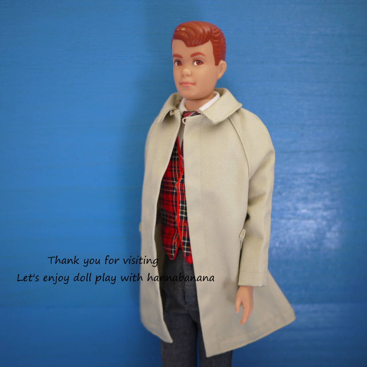 No Doll 041* ヴィンテージ　ケン　アウトフィット　#788 Rally Dayカーコート　 ニアミント_画像1