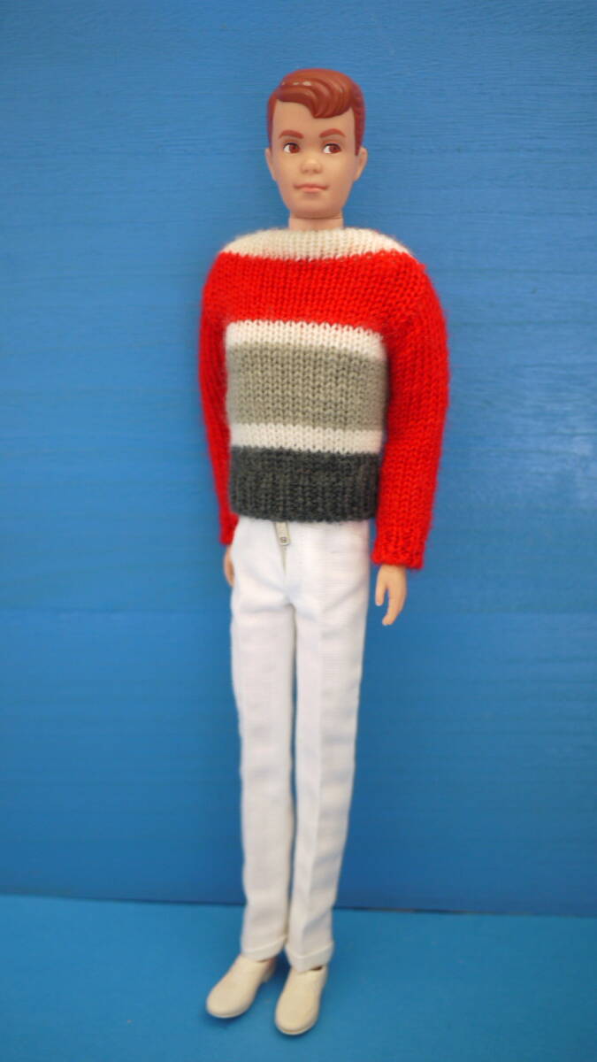 No Doll 043* ヴィンテージ　ケン　オリジナル　ドレスシューズ黒＋スニーカー JAPAN刻印＊ ニアミント_画像5