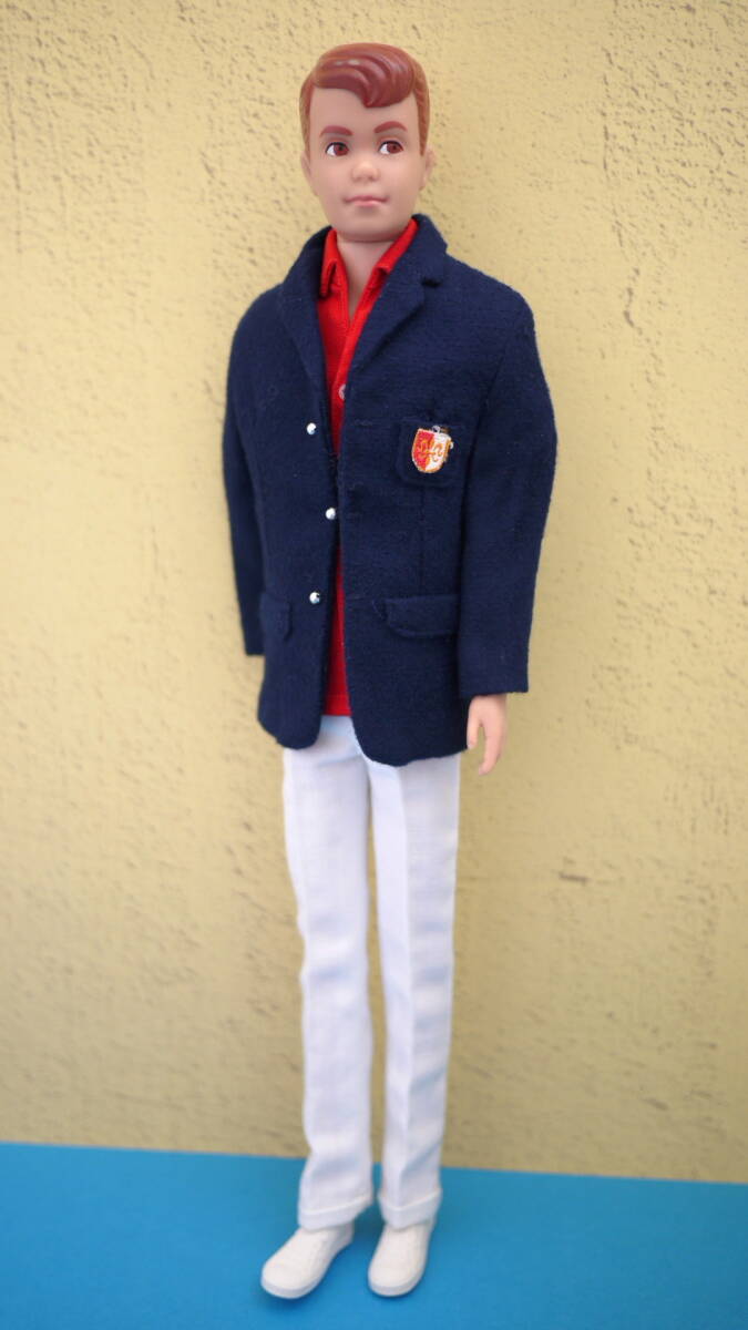 No Doll 043* ヴィンテージ　ケン　オリジナル　ドレスシューズ黒＋スニーカー JAPAN刻印＊ ニアミント_画像6