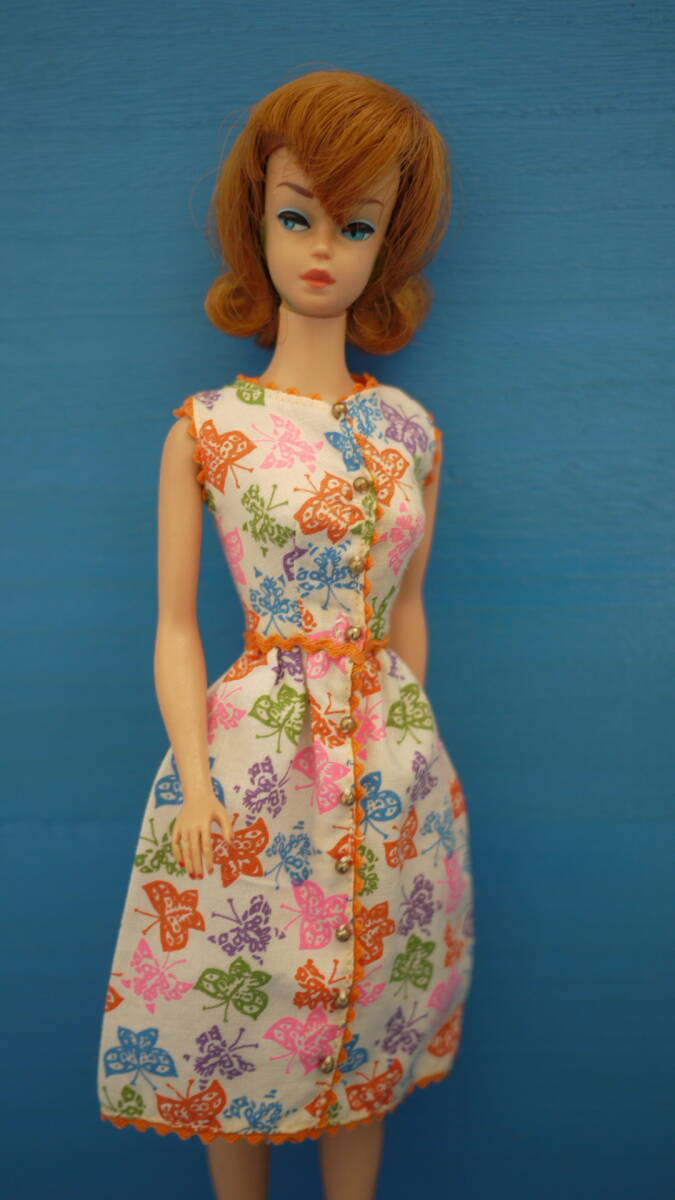 No Doll 045* ヴィンテージ　バービー　アウトフィット　#1628 Brunch Timeドレス_画像6