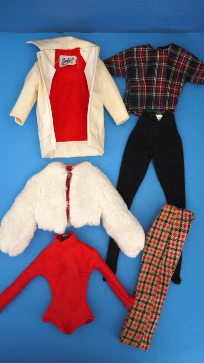 No Doll 047* ヴィンテージ　バービー　アウトフィット　#942 Icebreaker #975 Winter Holiday _画像2