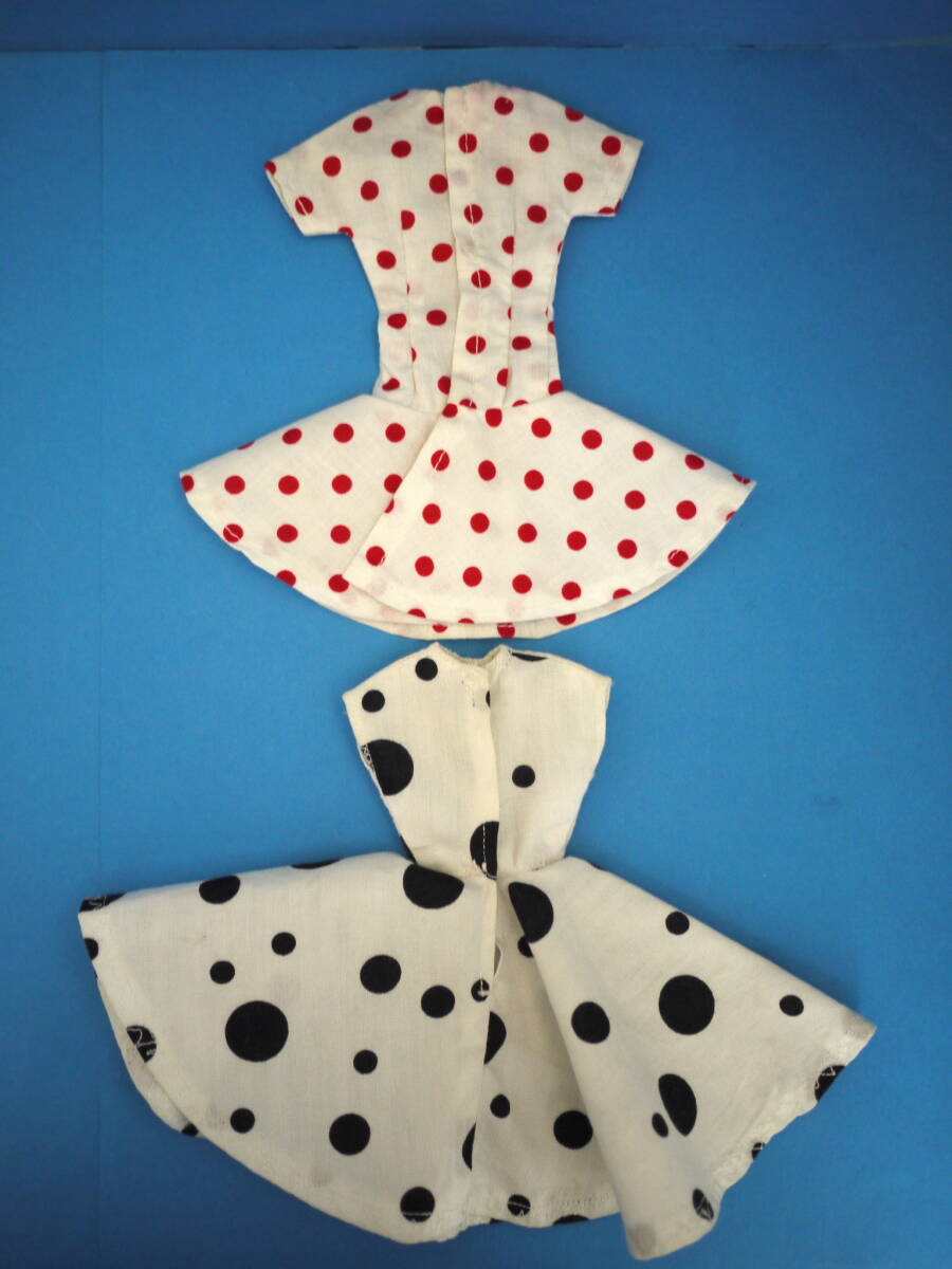 No Doll 050* ヴィンテージ　バービーサイズ　マミーメイドドレス2着_画像3