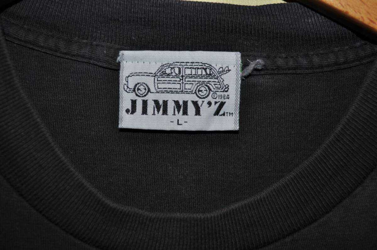 ユーズド 80年代 JIMMY'Z OUTLAW ジミーズ アウトロー Tシャツ MADE IN USA _画像3