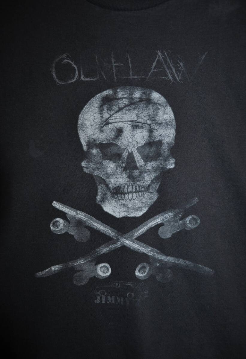 ユーズド 80年代 JIMMY'Z OUTLAW ジミーズ アウトロー Tシャツ MADE IN USA _画像5