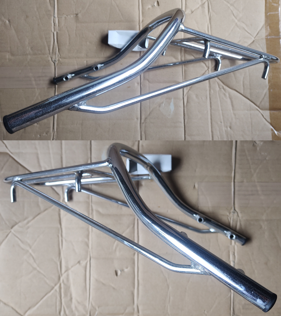 ヤマハ yamaha RZ250R RZ350R リアキャリア リア キャリア タンデムバー グラブバー 当時物 純正_画像3