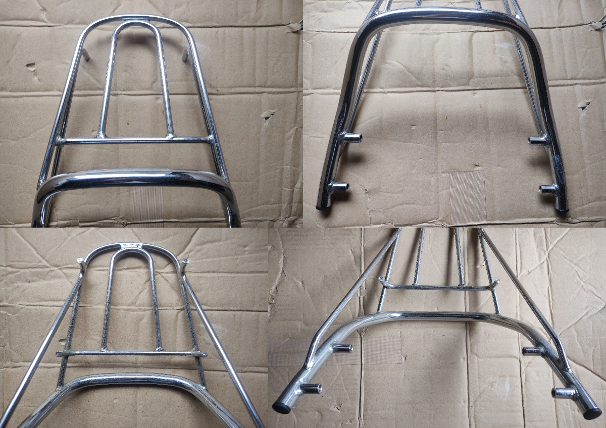 ヤマハ yamaha RZ250R RZ350R リアキャリア リア キャリア タンデムバー グラブバー 当時物 純正_画像4