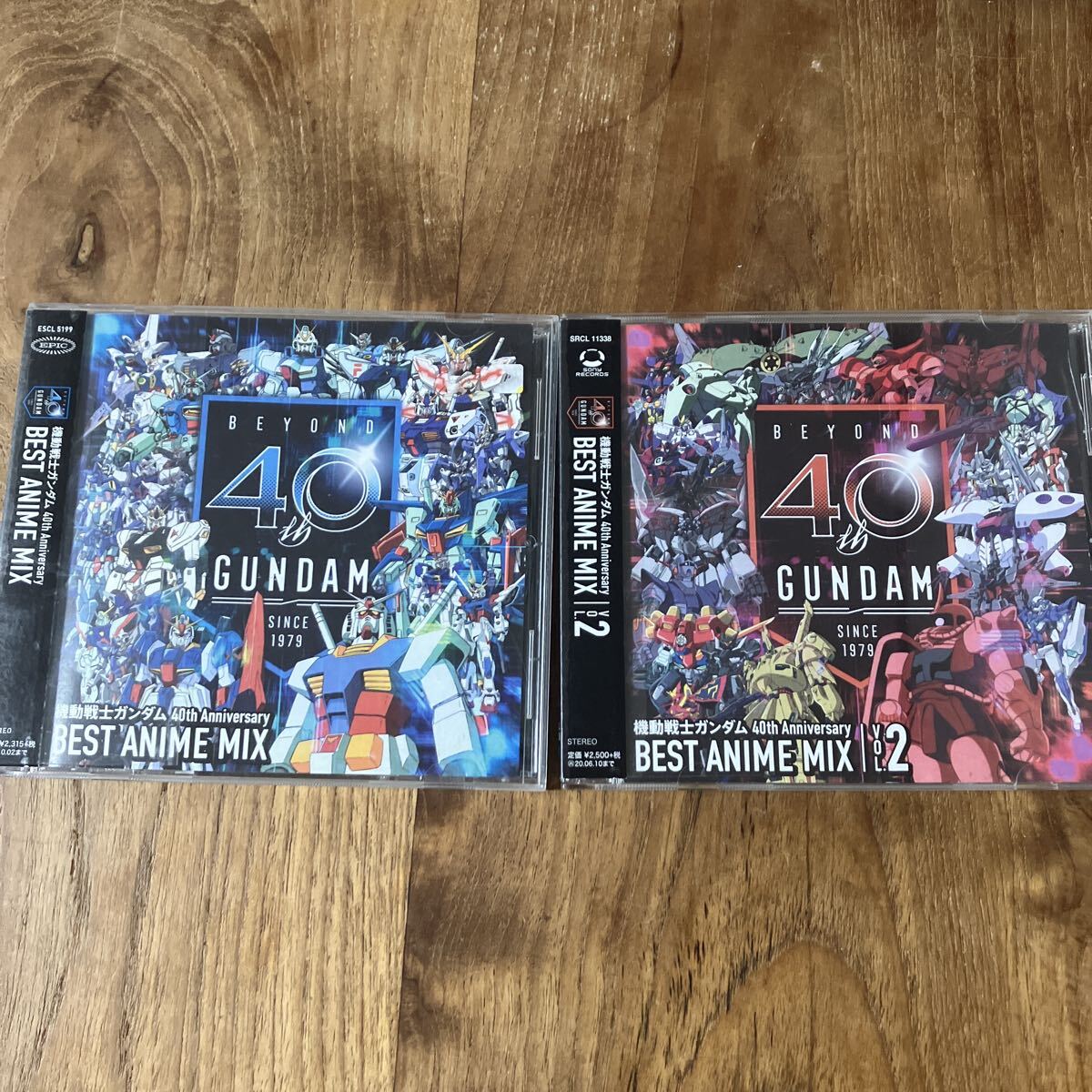 V.A. CD/機動戦士ガンダム 40th Anniversary BEST ANIME MIX セット レンタル_画像1