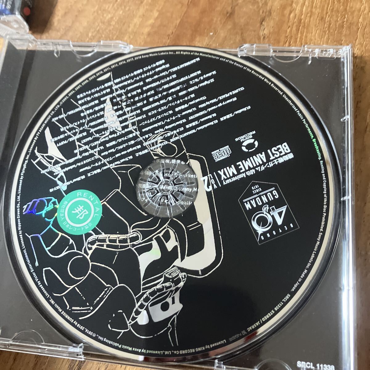 V.A. CD/機動戦士ガンダム 40th Anniversary BEST ANIME MIX セット レンタル_画像6